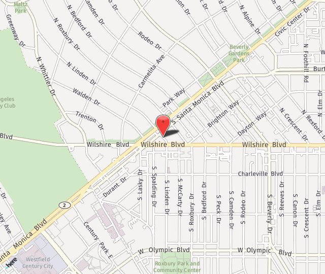 Location Map: 462 N Linden Dr Beverly Hills, CA 90210