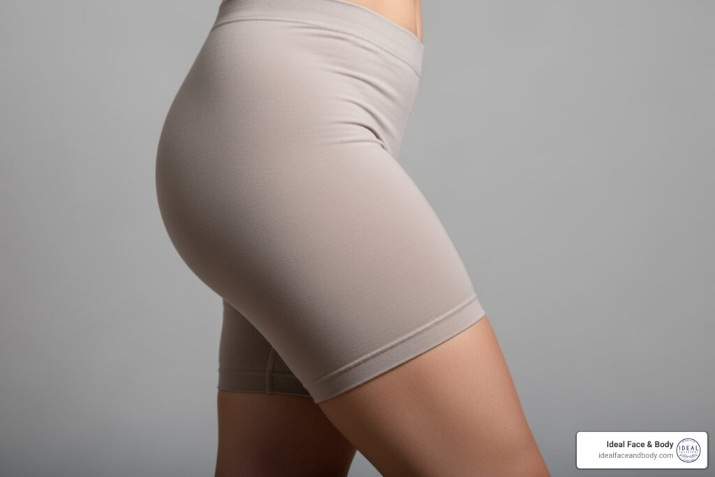 inner thigh fat pockets