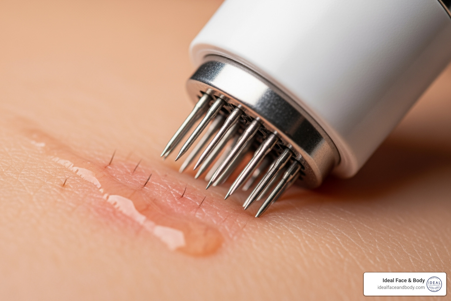 Microneedling scar removal