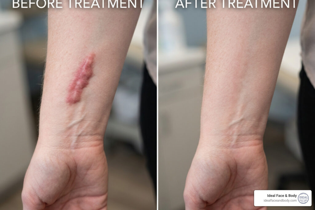hypertrophic scar removal