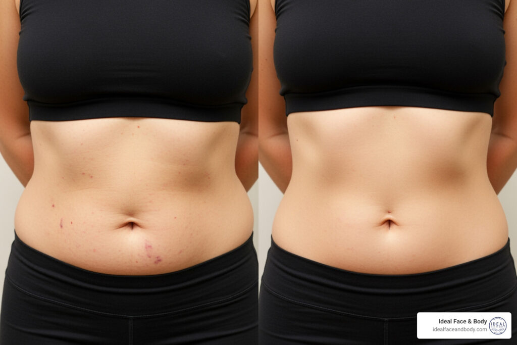 liposuction before and after